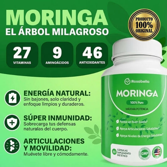 Moringa Máxima Potencia 60 Cápsulas 800mg