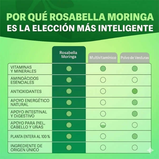 Moringa Máxima Potencia 60 Cápsulas 800mg
